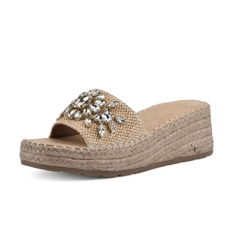 WHITE MOUNTAIN Women's Stitch Heeled Sandal